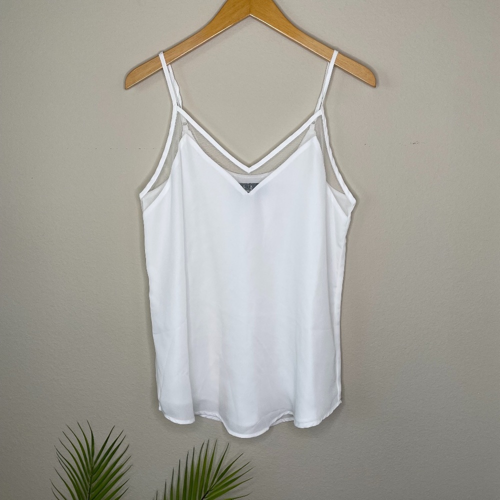 Lulu's Off White Camisole Adjustable Straps Sz S